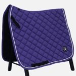 Equine Purple Dressage Square Saddle Pad Numnah - Image 2