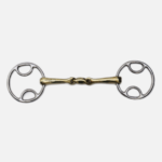 Equine Bevel Loose Ring With Copper Ring Snaffle Bit